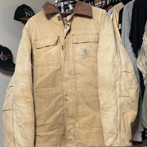 Carhartt Men's Beige Field Jacket